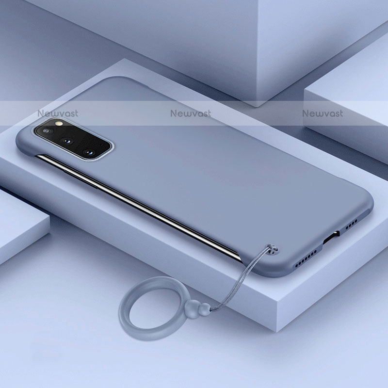 Hard Rigid Plastic Matte Finish Case Back Cover JS1 for Samsung Galaxy S20 Lavender Gray