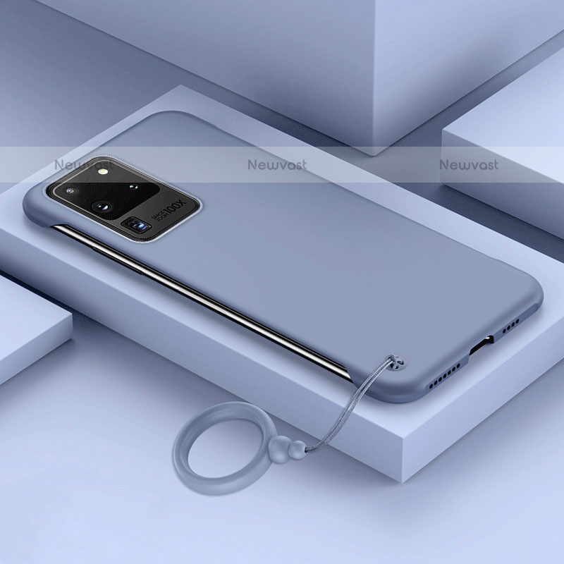 Hard Rigid Plastic Matte Finish Case Back Cover JS1 for Samsung Galaxy S20 Ultra 5G Lavender Gray