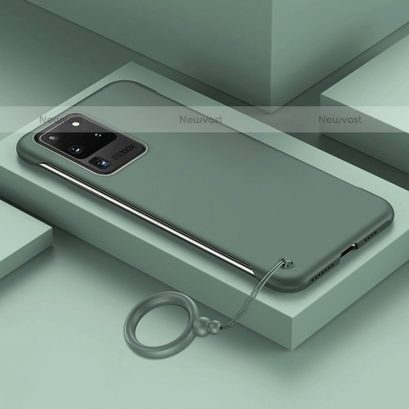 Hard Rigid Plastic Matte Finish Case Back Cover JS1 for Samsung Galaxy S20 Ultra 5G Midnight Green