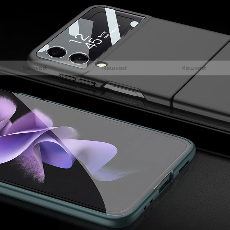 Hard Rigid Plastic Matte Finish Case Back Cover L02 for Samsung Galaxy Z Flip3 5G