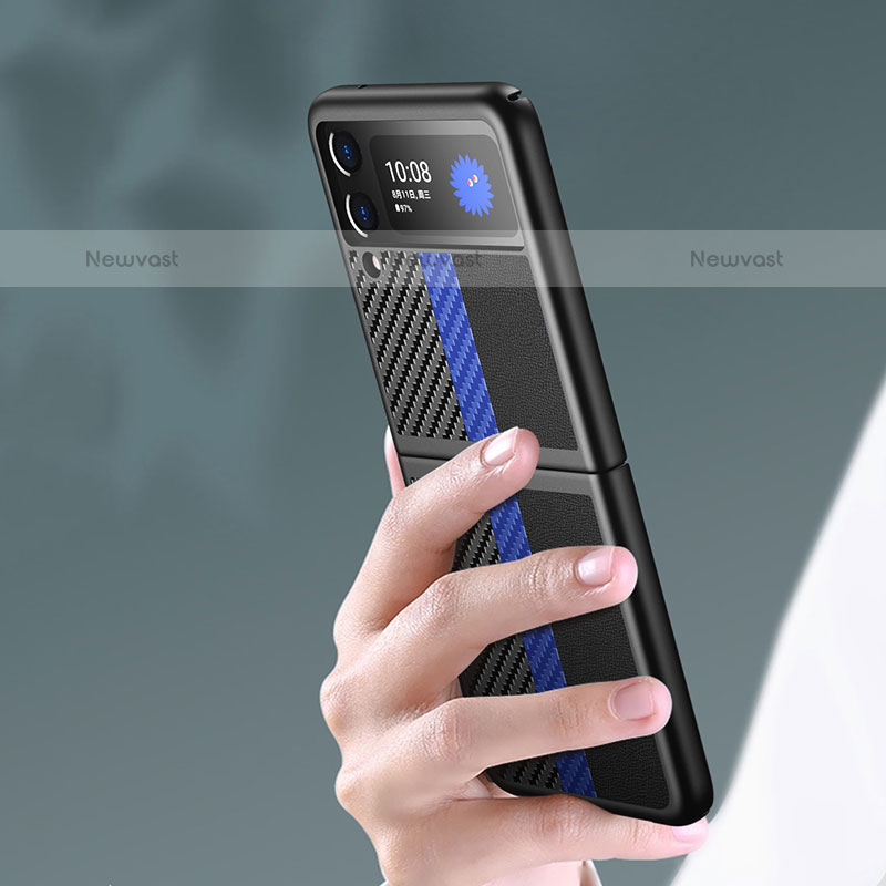 Hard Rigid Plastic Matte Finish Case Back Cover L05 for Samsung Galaxy Z Flip3 5G