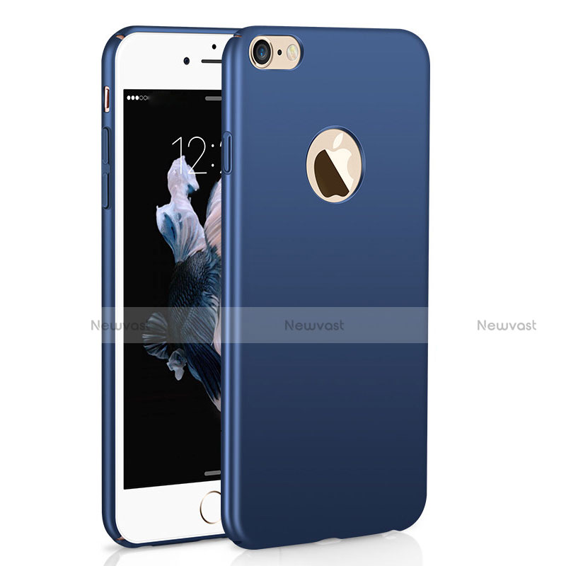 Hard Rigid Plastic Matte Finish Case Back Cover M01 for Apple iPhone 6S Blue