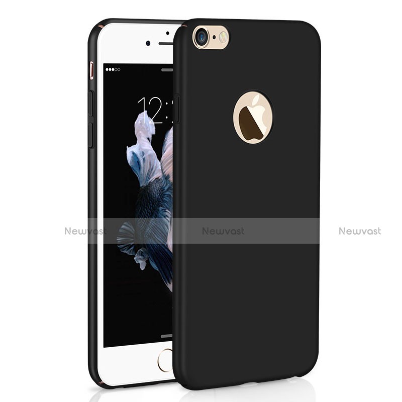 Hard Rigid Plastic Matte Finish Case Back Cover M01 for Apple iPhone 6S Plus Black