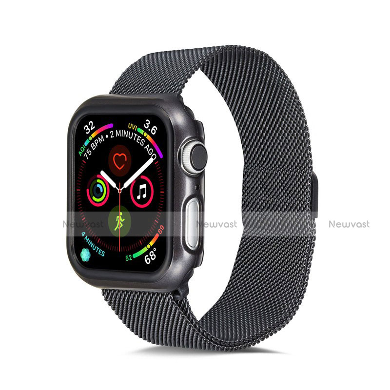 Hard Rigid Plastic Matte Finish Case Back Cover M01 for Apple iWatch 5 40mm