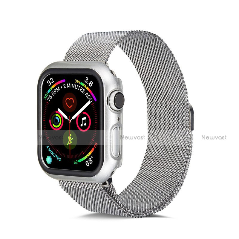 Hard Rigid Plastic Matte Finish Case Back Cover M01 for Apple iWatch 5 40mm