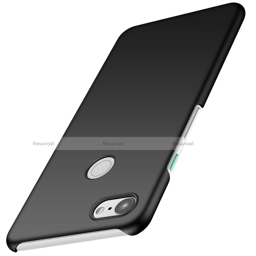 Hard Rigid Plastic Matte Finish Case Back Cover M01 for Google Pixel 3 Black