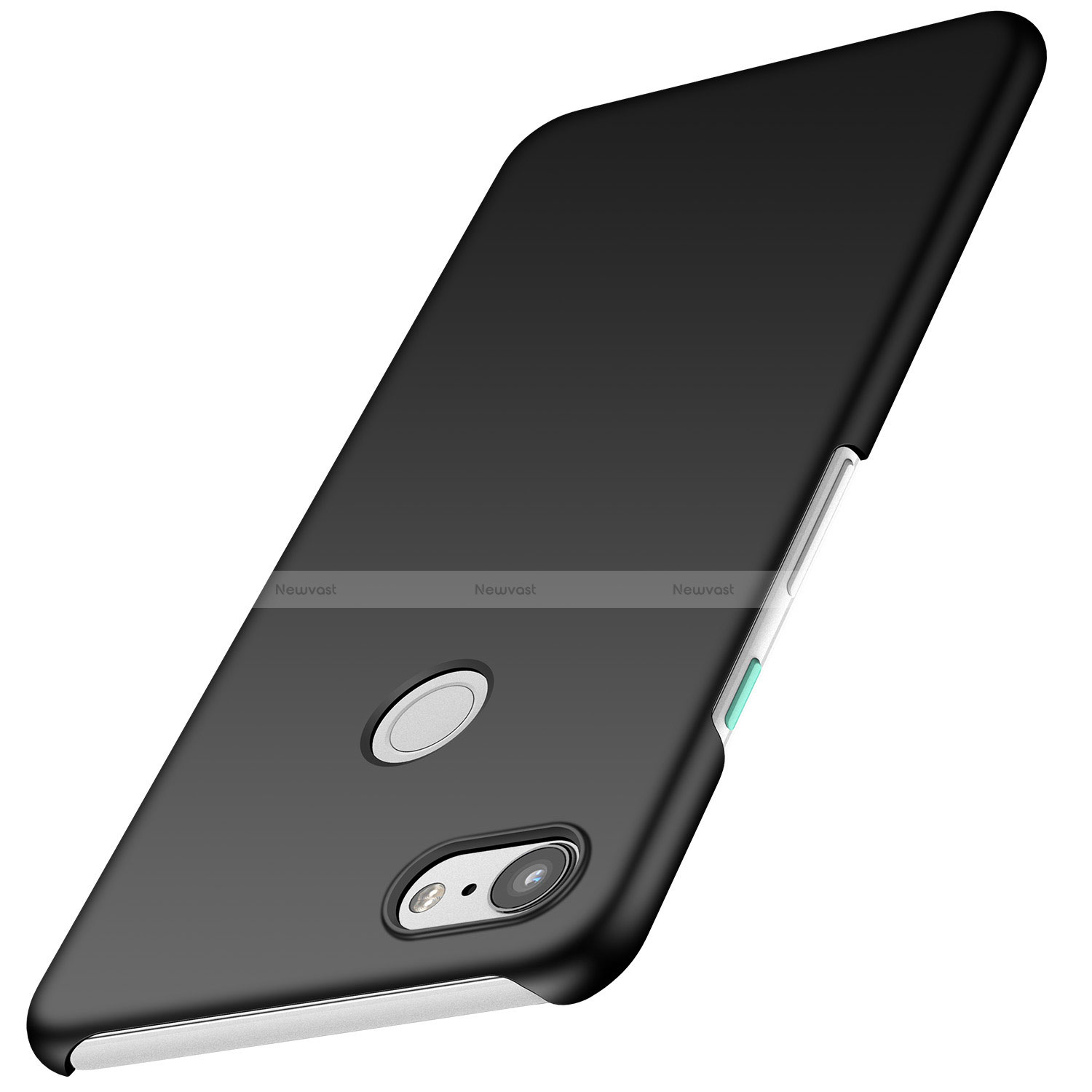 Hard Rigid Plastic Matte Finish Case Back Cover M01 for Google Pixel 3 XL Black