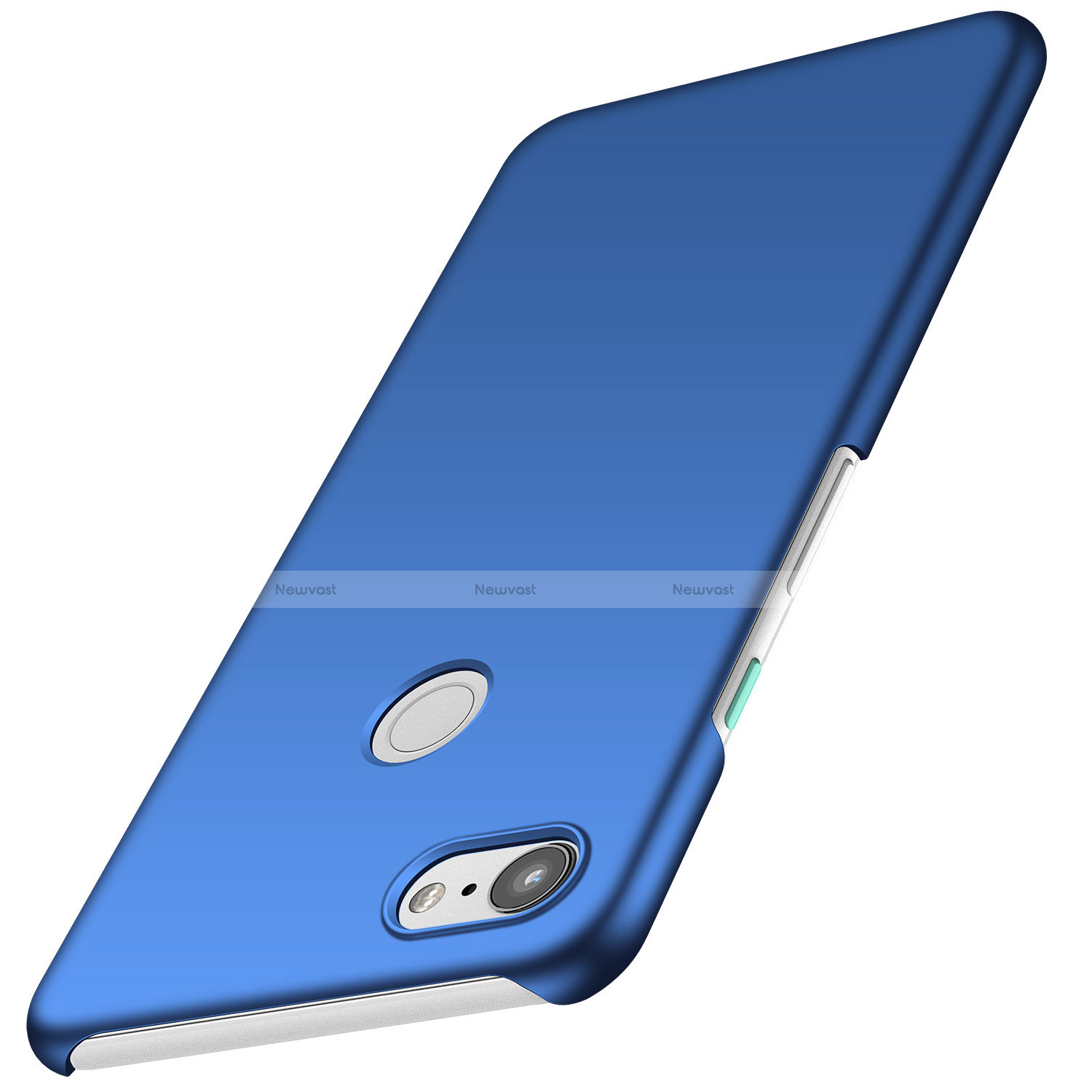 Hard Rigid Plastic Matte Finish Case Back Cover M01 for Google Pixel 3 XL Blue