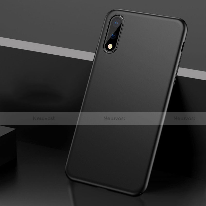 Hard Rigid Plastic Matte Finish Case Back Cover M01 for Huawei Enjoy 10 Black