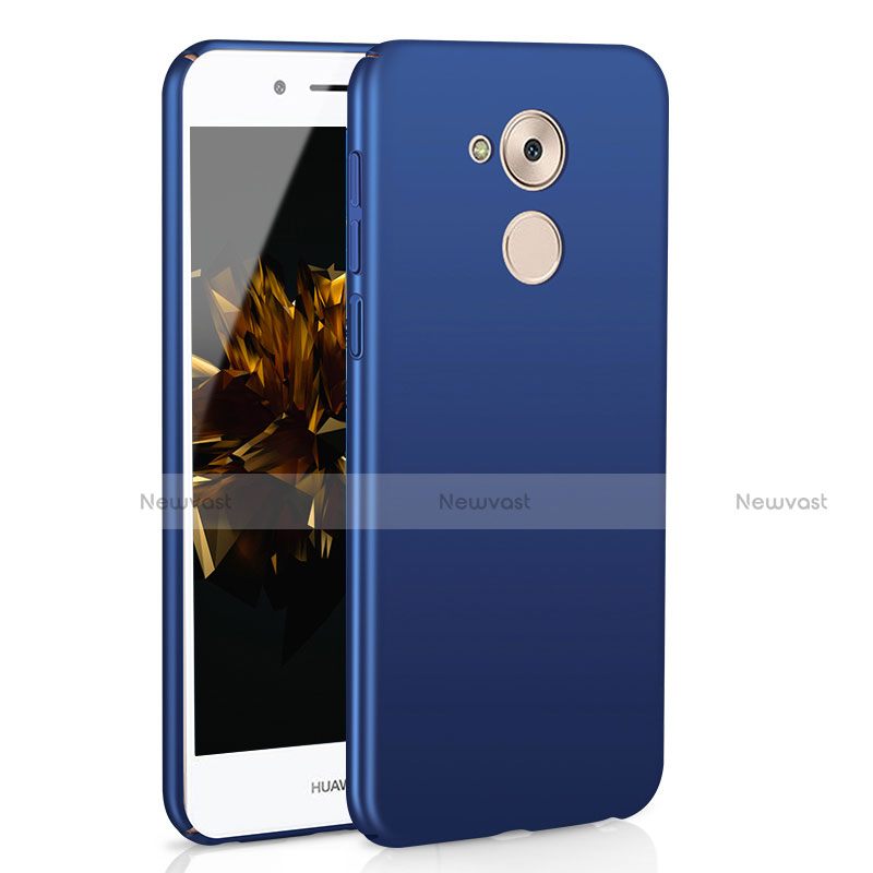 Hard Rigid Plastic Matte Finish Case Back Cover M01 for Huawei Enjoy 6S Blue