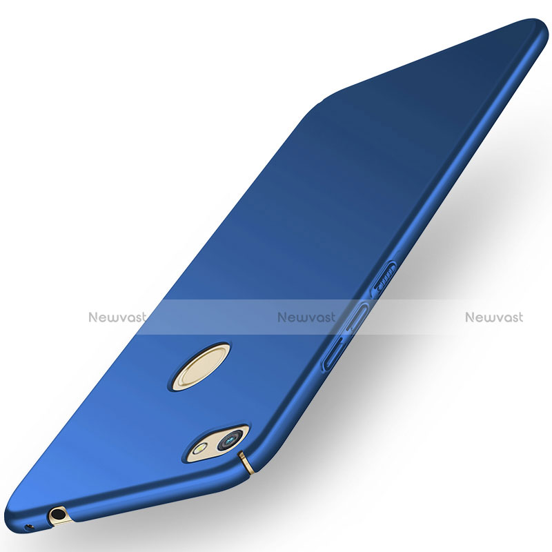 Hard Rigid Plastic Matte Finish Case Back Cover M01 for Huawei Enjoy 7 Blue