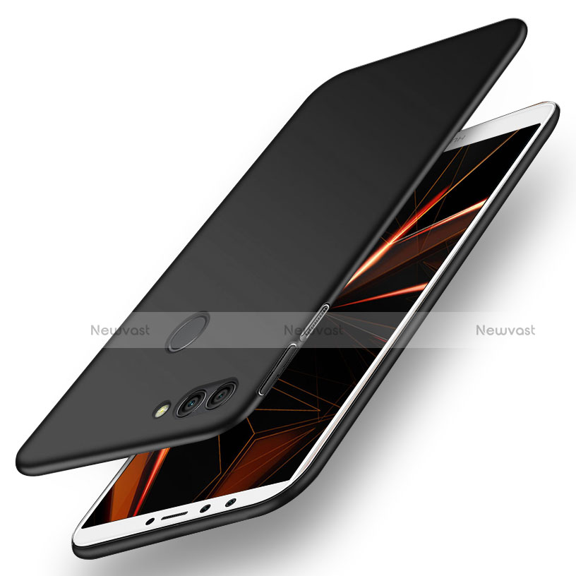 Hard Rigid Plastic Matte Finish Case Back Cover M01 for Huawei Enjoy 8 Plus Black