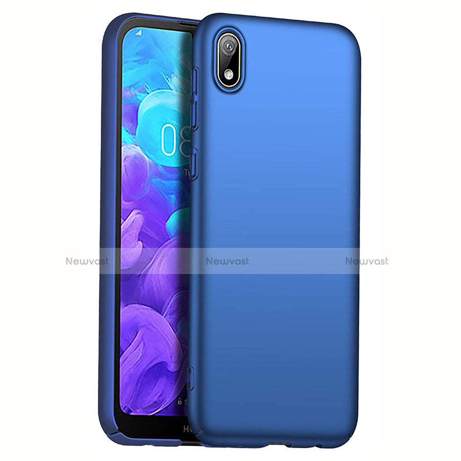 Hard Rigid Plastic Matte Finish Case Back Cover M01 for Huawei Enjoy 8S Blue