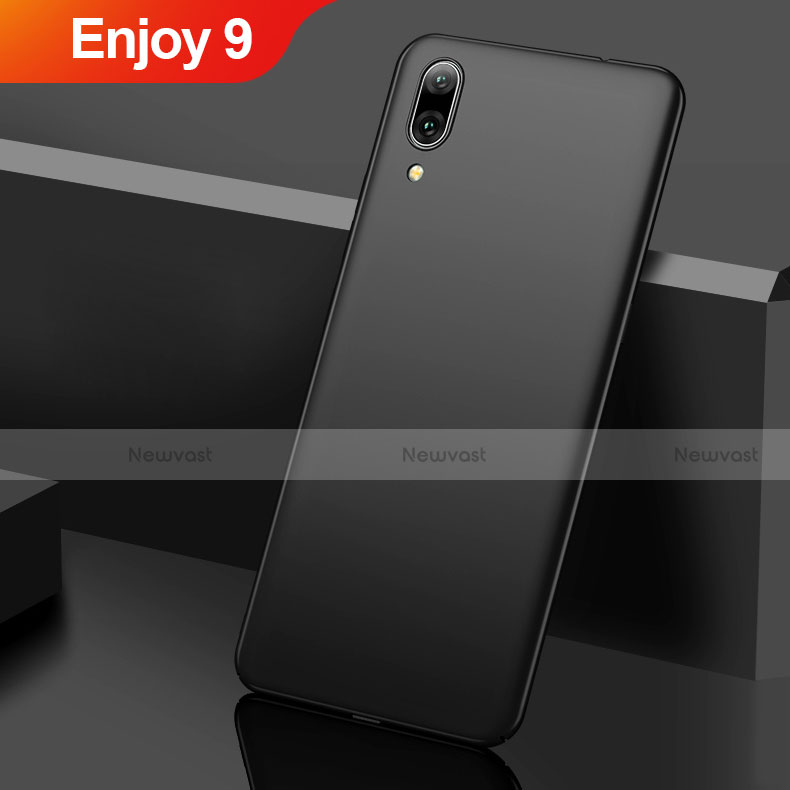 Hard Rigid Plastic Matte Finish Case Back Cover M01 for Huawei Enjoy 9 Black