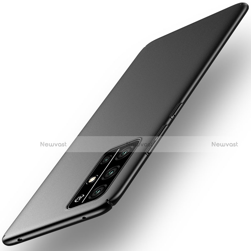 Hard Rigid Plastic Matte Finish Case Back Cover M01 for Huawei Honor 30S Black