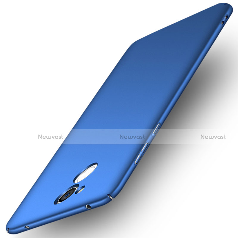 Hard Rigid Plastic Matte Finish Case Back Cover M01 for Huawei Honor 6A Blue