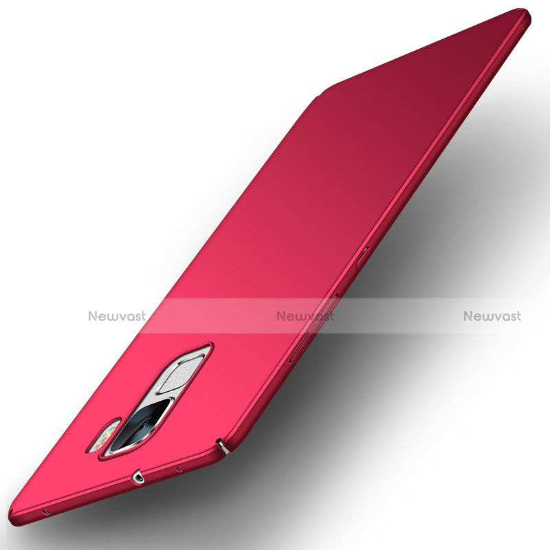 Hard Rigid Plastic Matte Finish Case Back Cover M01 for Huawei Honor 7 Dual SIM Red