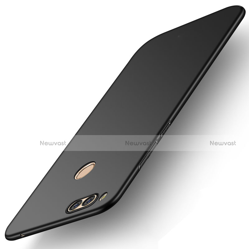 Hard Rigid Plastic Matte Finish Case Back Cover M01 for Huawei Honor 7X Black