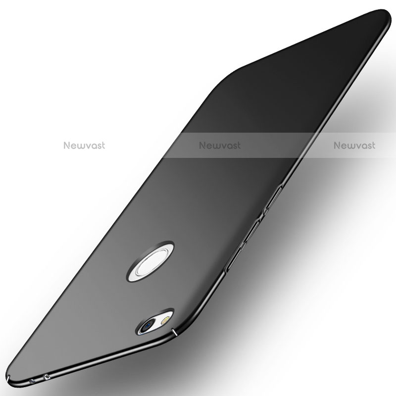 Hard Rigid Plastic Matte Finish Case Back Cover M01 for Huawei Honor 8 Lite Black
