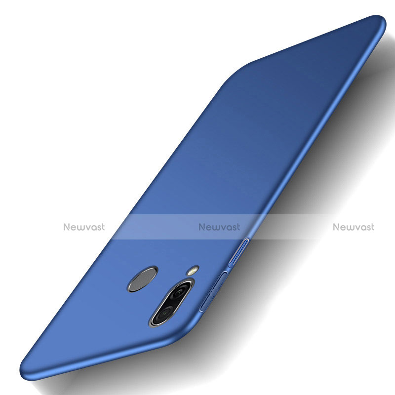 Hard Rigid Plastic Matte Finish Case Back Cover M01 for Huawei Honor Play Blue