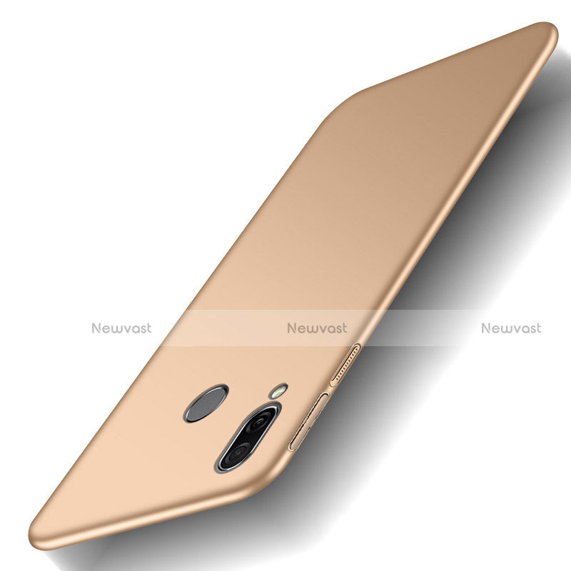 Hard Rigid Plastic Matte Finish Case Back Cover M01 for Huawei Honor Play Gold