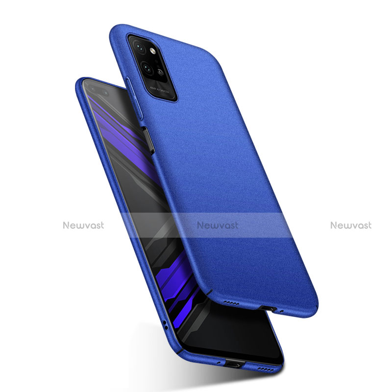 Hard Rigid Plastic Matte Finish Case Back Cover M01 for Huawei Honor Play4 Pro 5G Blue