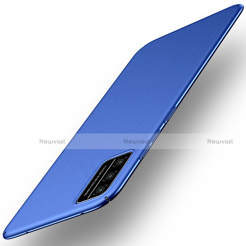 Hard Rigid Plastic Matte Finish Case Back Cover M01 for Huawei Honor Play4T Pro Blue