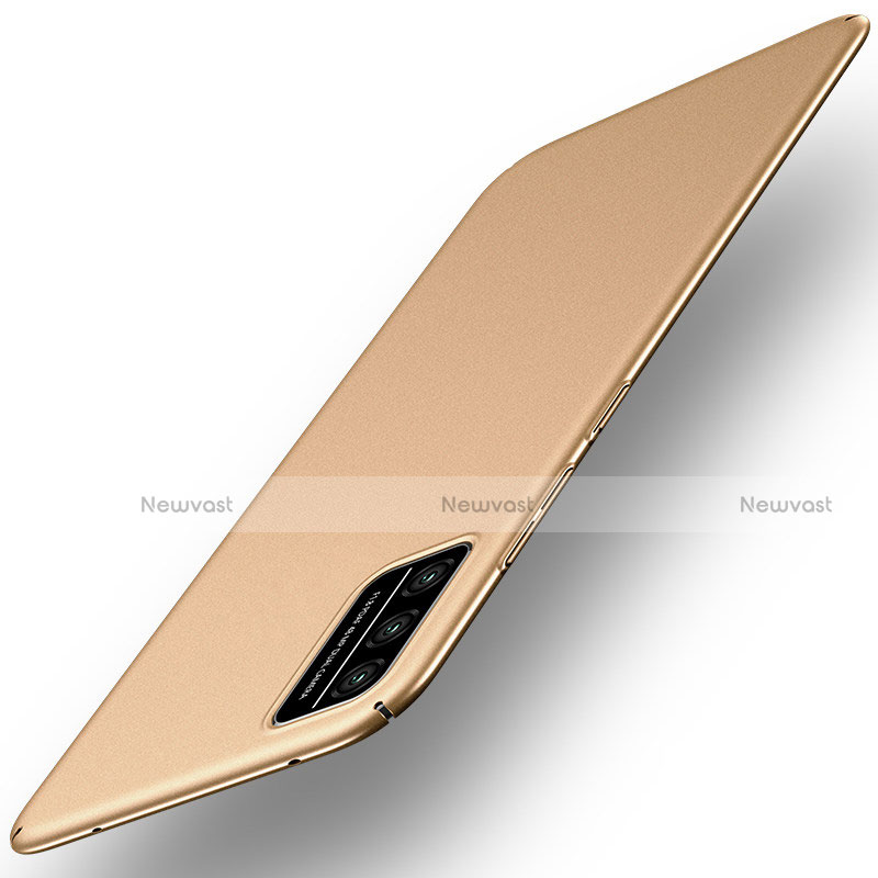 Hard Rigid Plastic Matte Finish Case Back Cover M01 for Huawei Honor Play4T Pro Gold