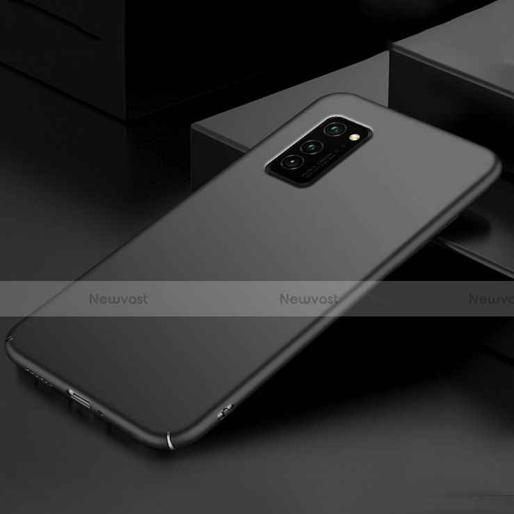 Hard Rigid Plastic Matte Finish Case Back Cover M01 for Huawei Honor V30 5G Black