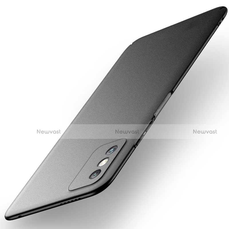 Hard Rigid Plastic Matte Finish Case Back Cover M01 for Huawei Honor X10 Max 5G Black