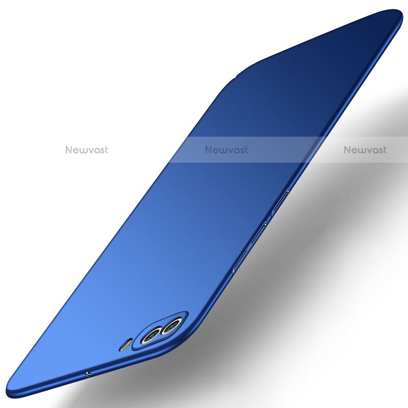Hard Rigid Plastic Matte Finish Case Back Cover M01 for Huawei Nova 2S Blue