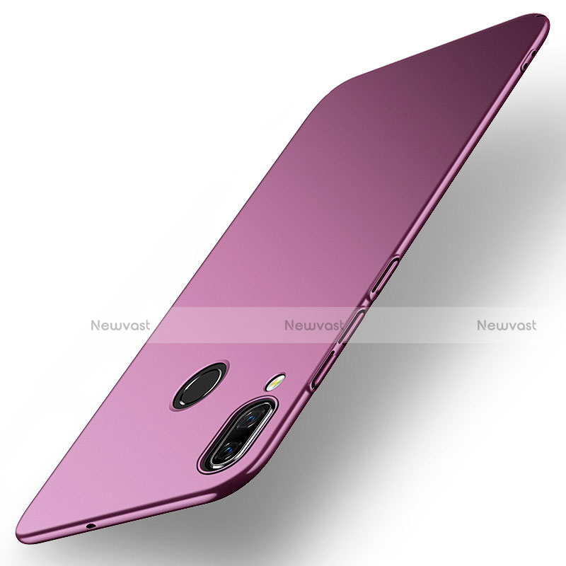 Hard Rigid Plastic Matte Finish Case Back Cover M01 for Huawei Nova 3 Purple