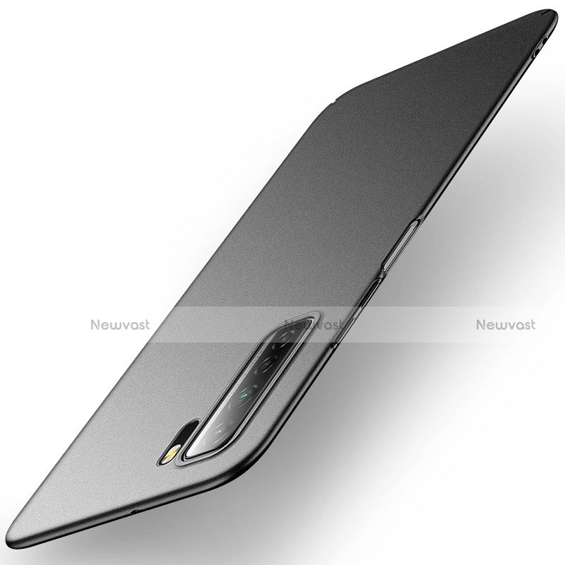 Hard Rigid Plastic Matte Finish Case Back Cover M01 for Huawei Nova 7 SE 5G Black