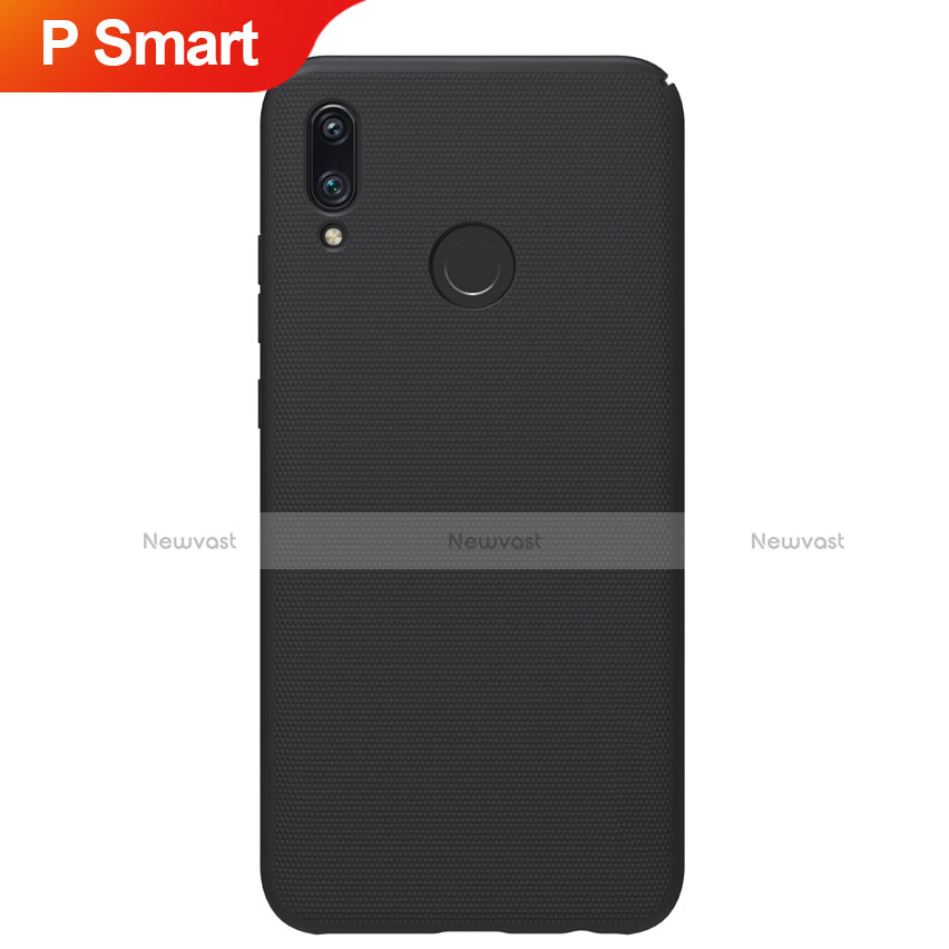 Hard Rigid Plastic Matte Finish Case Back Cover M01 for Huawei P Smart (2019) Black