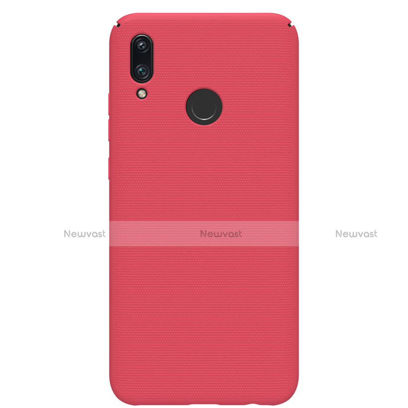 Hard Rigid Plastic Matte Finish Case Back Cover M01 for Huawei P Smart (2019) Red