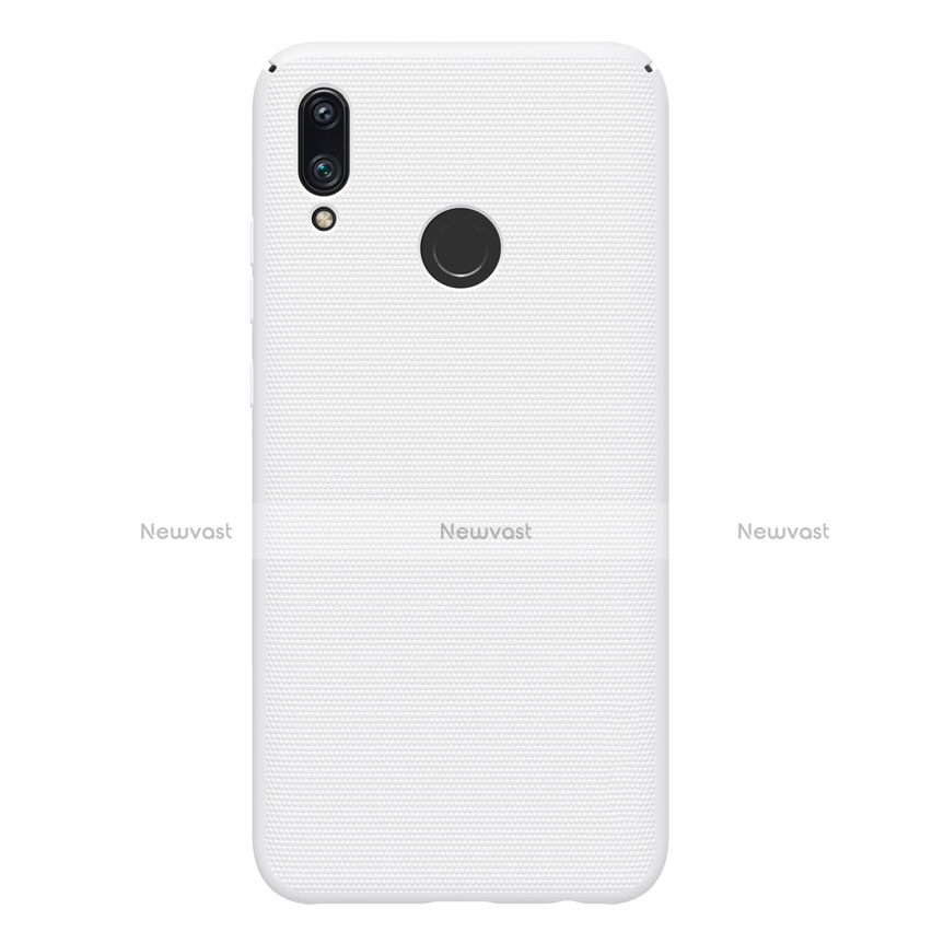 Hard Rigid Plastic Matte Finish Case Back Cover M01 for Huawei P Smart (2019) White