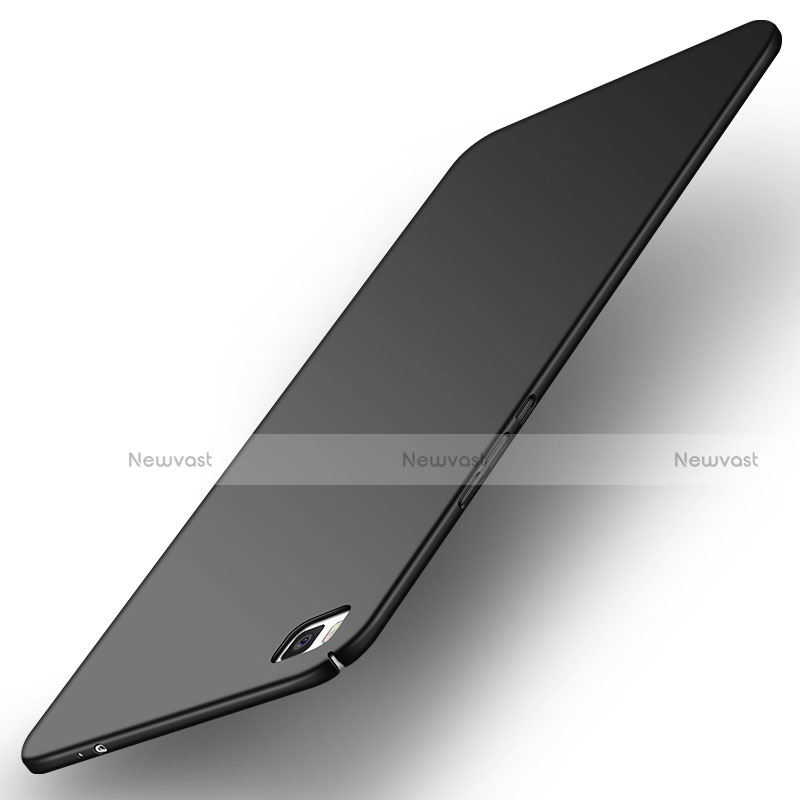 Hard Rigid Plastic Matte Finish Case Back Cover M01 for Huawei P8 Black
