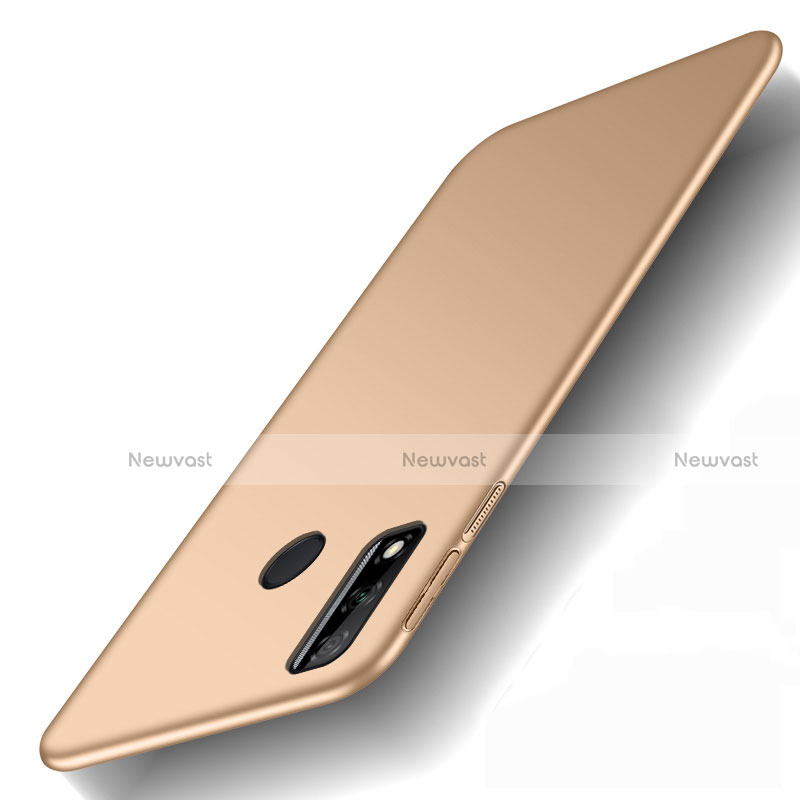 Hard Rigid Plastic Matte Finish Case Back Cover M01 for Huawei Y8s Gold