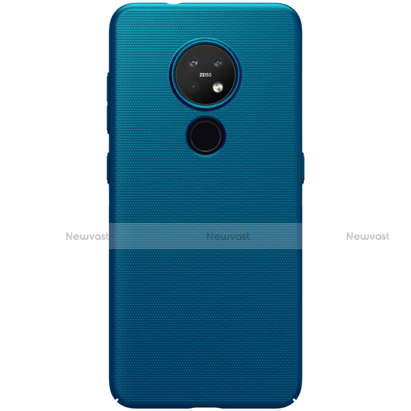 Hard Rigid Plastic Matte Finish Case Back Cover M01 for Nokia 7.2 Blue
