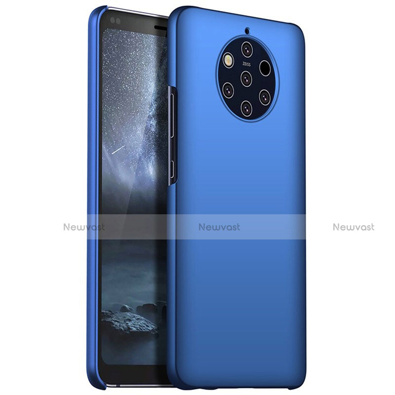 Hard Rigid Plastic Matte Finish Case Back Cover M01 for Nokia 9 PureView Blue