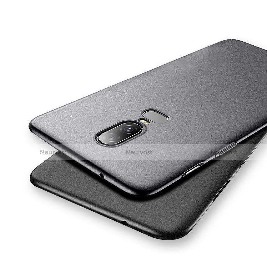 Hard Rigid Plastic Matte Finish Case Back Cover M01 for OnePlus 6