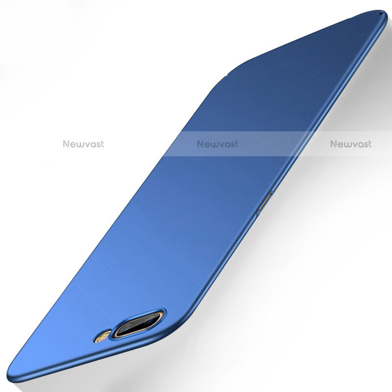 Hard Rigid Plastic Matte Finish Case Back Cover M01 for Oppo A12e Blue