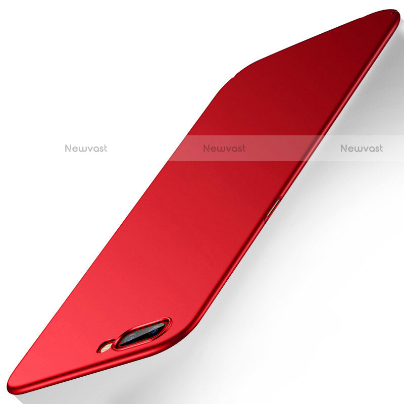 Hard Rigid Plastic Matte Finish Case Back Cover M01 for Oppo A12e Red
