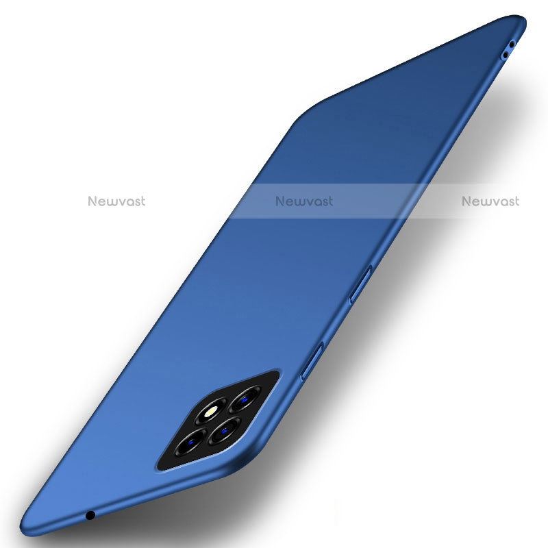 Hard Rigid Plastic Matte Finish Case Back Cover M01 for Oppo A72 5G Blue