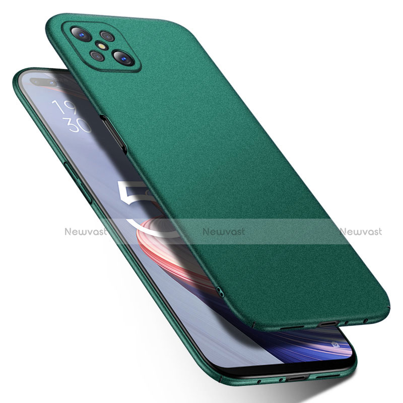 Hard Rigid Plastic Matte Finish Case Back Cover M01 for Oppo A92s 5G