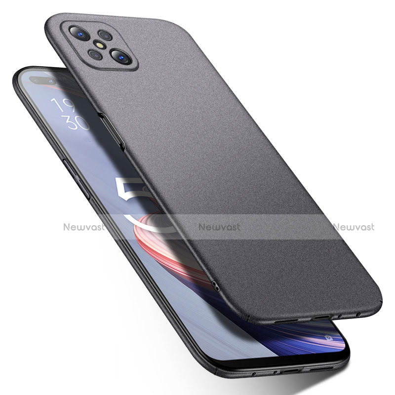 Hard Rigid Plastic Matte Finish Case Back Cover M01 for Oppo A92s 5G