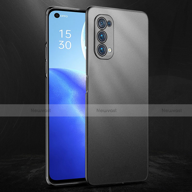 Hard Rigid Plastic Matte Finish Case Back Cover M01 for Oppo Reno5 5G