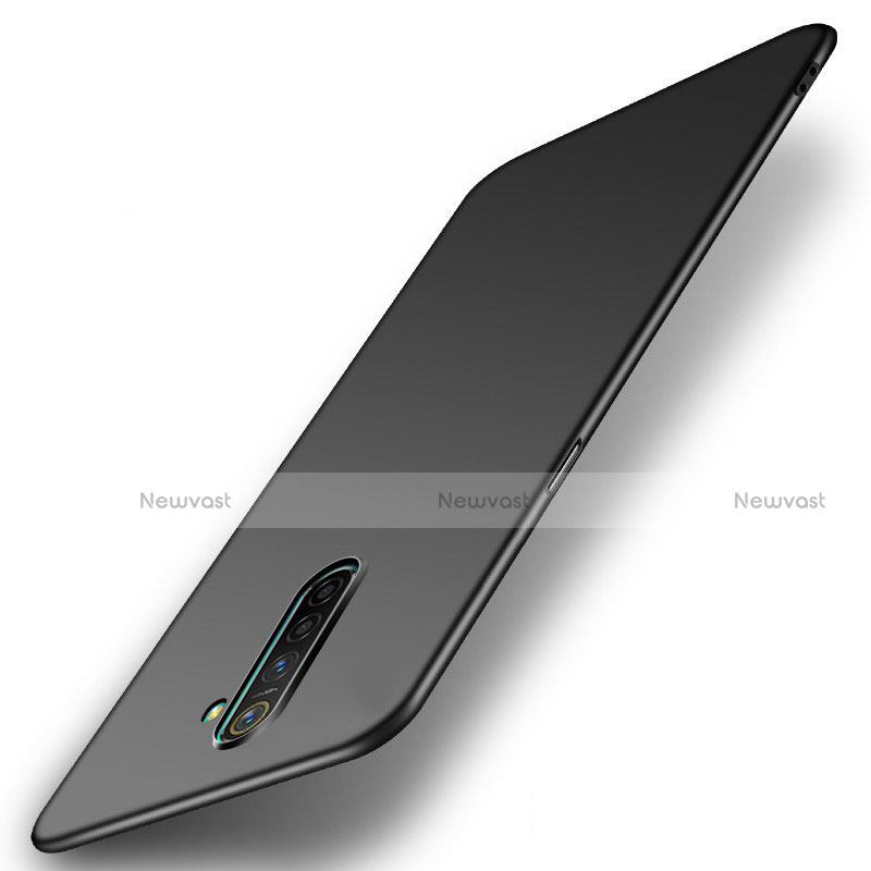 Hard Rigid Plastic Matte Finish Case Back Cover M01 for Realme X2 Pro Black