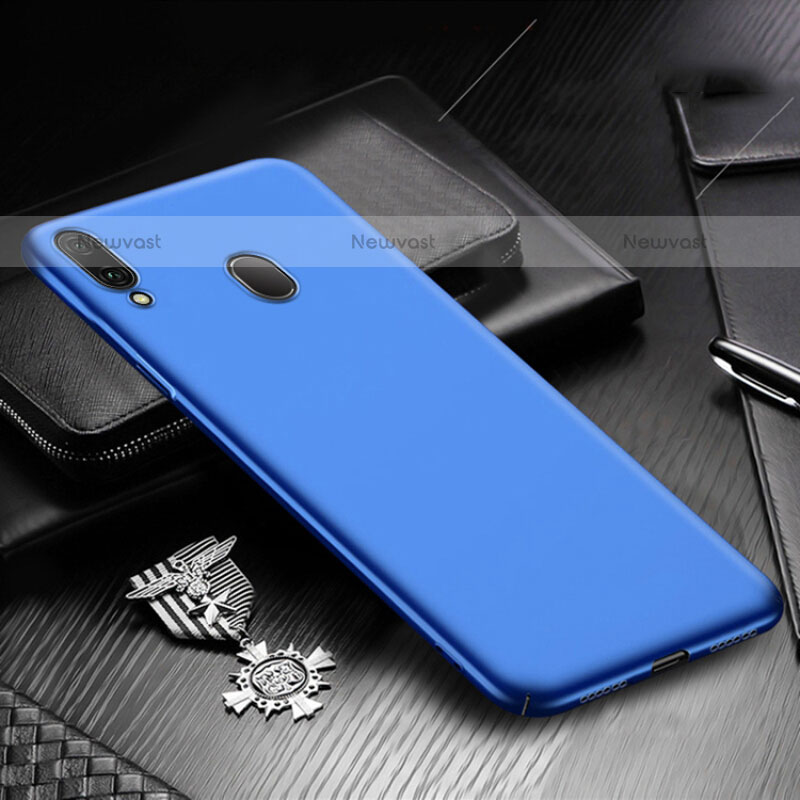 Hard Rigid Plastic Matte Finish Case Back Cover M01 for Samsung Galaxy A20 Blue