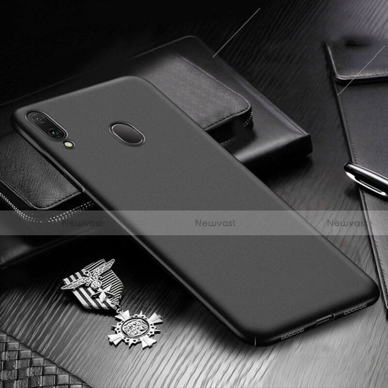 Hard Rigid Plastic Matte Finish Case Back Cover M01 for Samsung Galaxy A30 Black